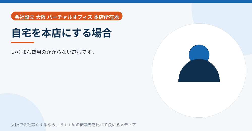 自宅を本店にする場合/大阪の会社設立の代行を比べる